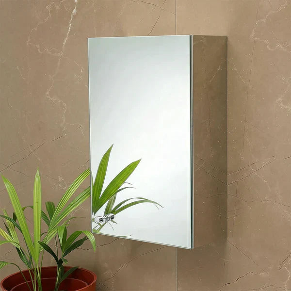 Belluxury® Premium Bathroom Cabinet with Mirror/304 Stainless Steel Mirror Cabinet for Wash Basin/Bathroom Shelf for Wall with Mirror